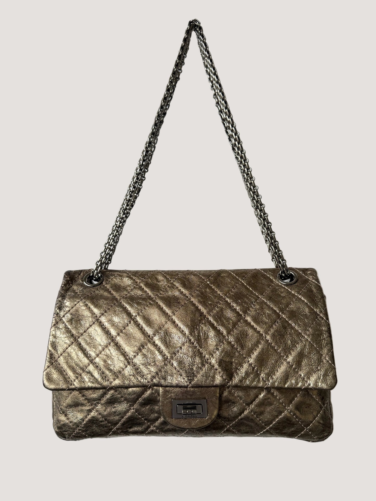 Chanel 2.55 Reissue Quilted Metallic Flap Bag