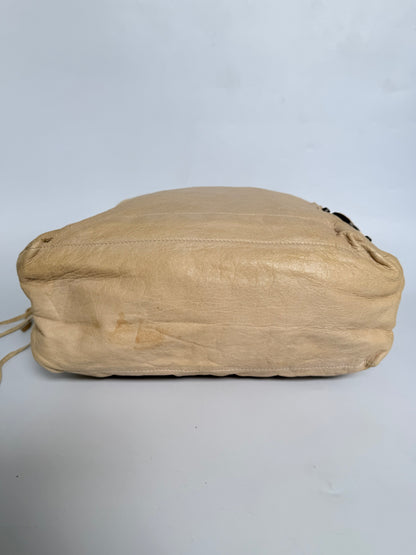 Balenciaga Beige Classic Day Hobo Bag