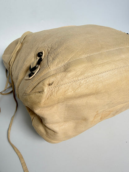 Balenciaga Beige Classic Day Hobo Bag