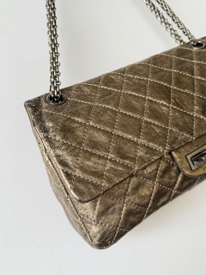 Chanel 2.55 Reissue Quilted Metallic Flap Bag
