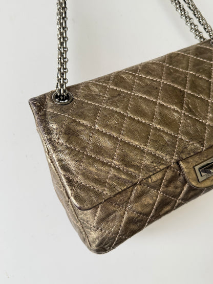 Chanel 2.55 Reissue Quilted Metallic Flap Bag