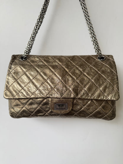 Chanel 2.55 Reissue Quilted Metallic Flap Bag