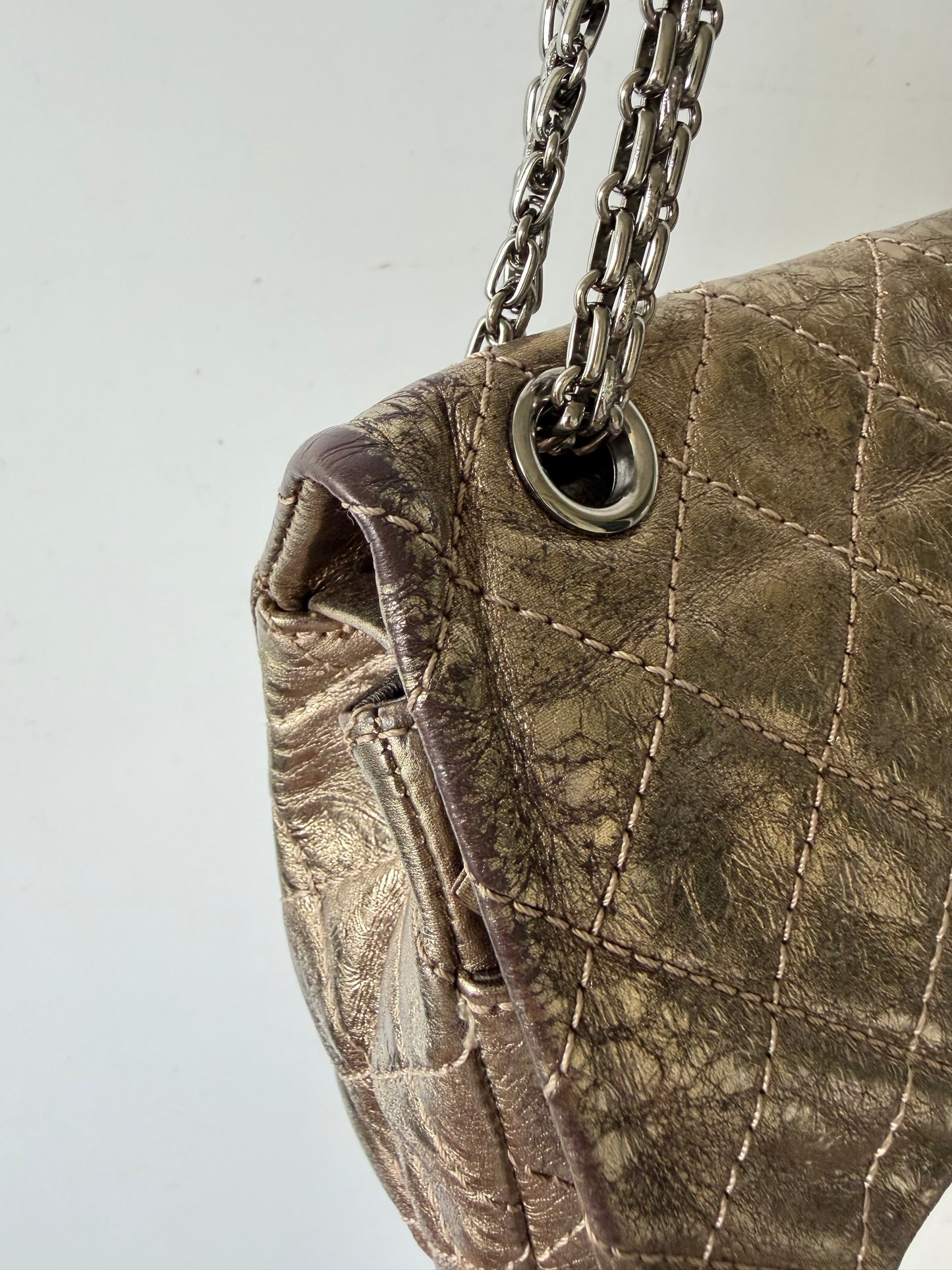 Chanel 2.55 Reissue Quilted Metallic Flap Bag