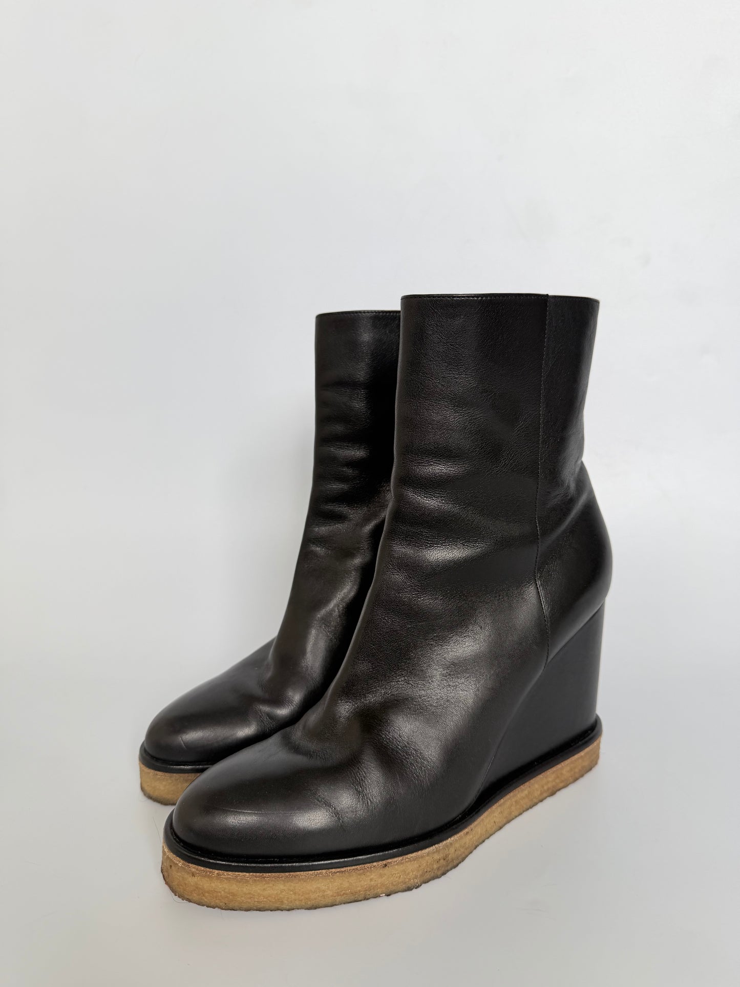 Celine Manon Wedge Ankle Boots