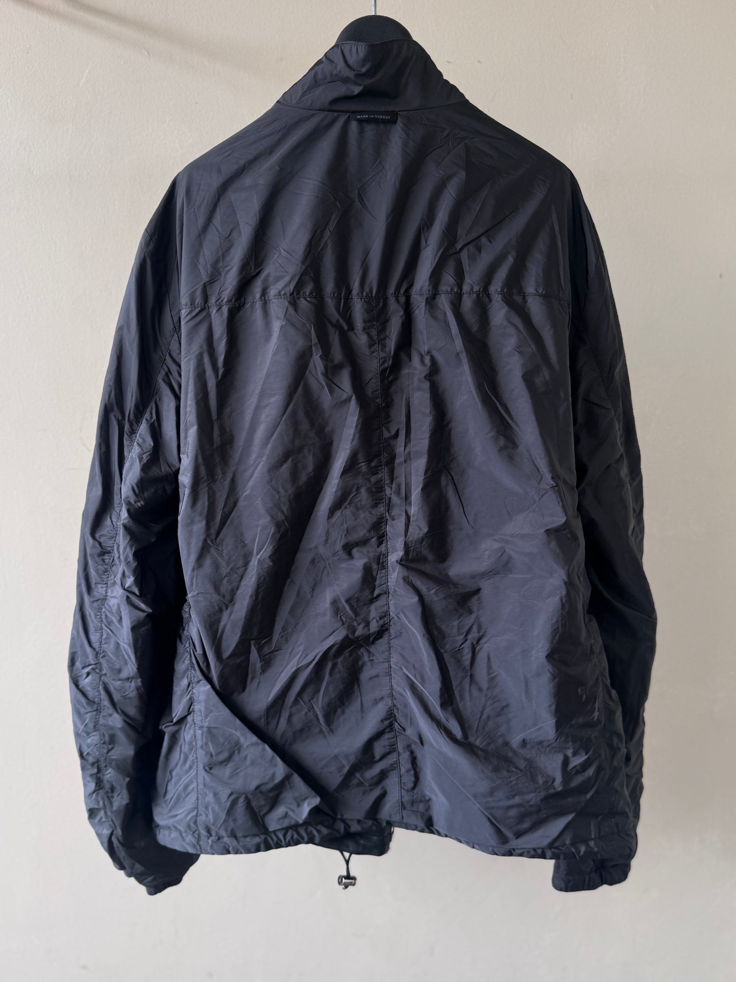 Prada Logo Reversible Blouson Leather Inside