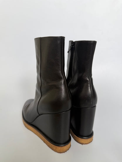 Celine Manon Wedge Ankle Boots