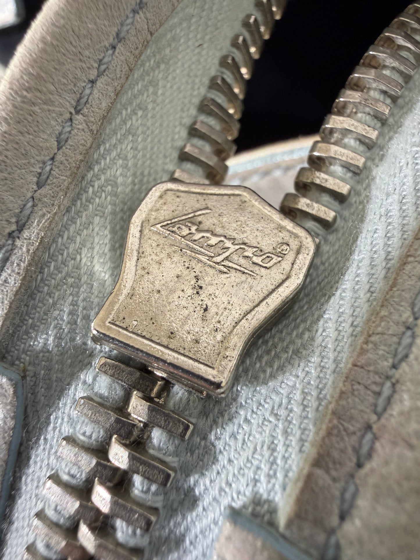 2000's Balenciaga Light Blue Giant 21 Silver Motorcycle City Bag