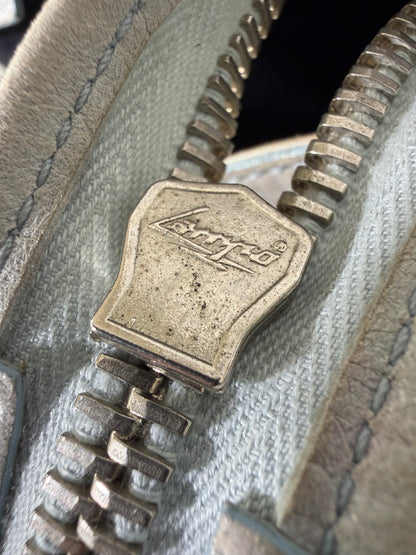2000's Balenciaga Light Blue Giant 21 Silver Motorcycle City Bag