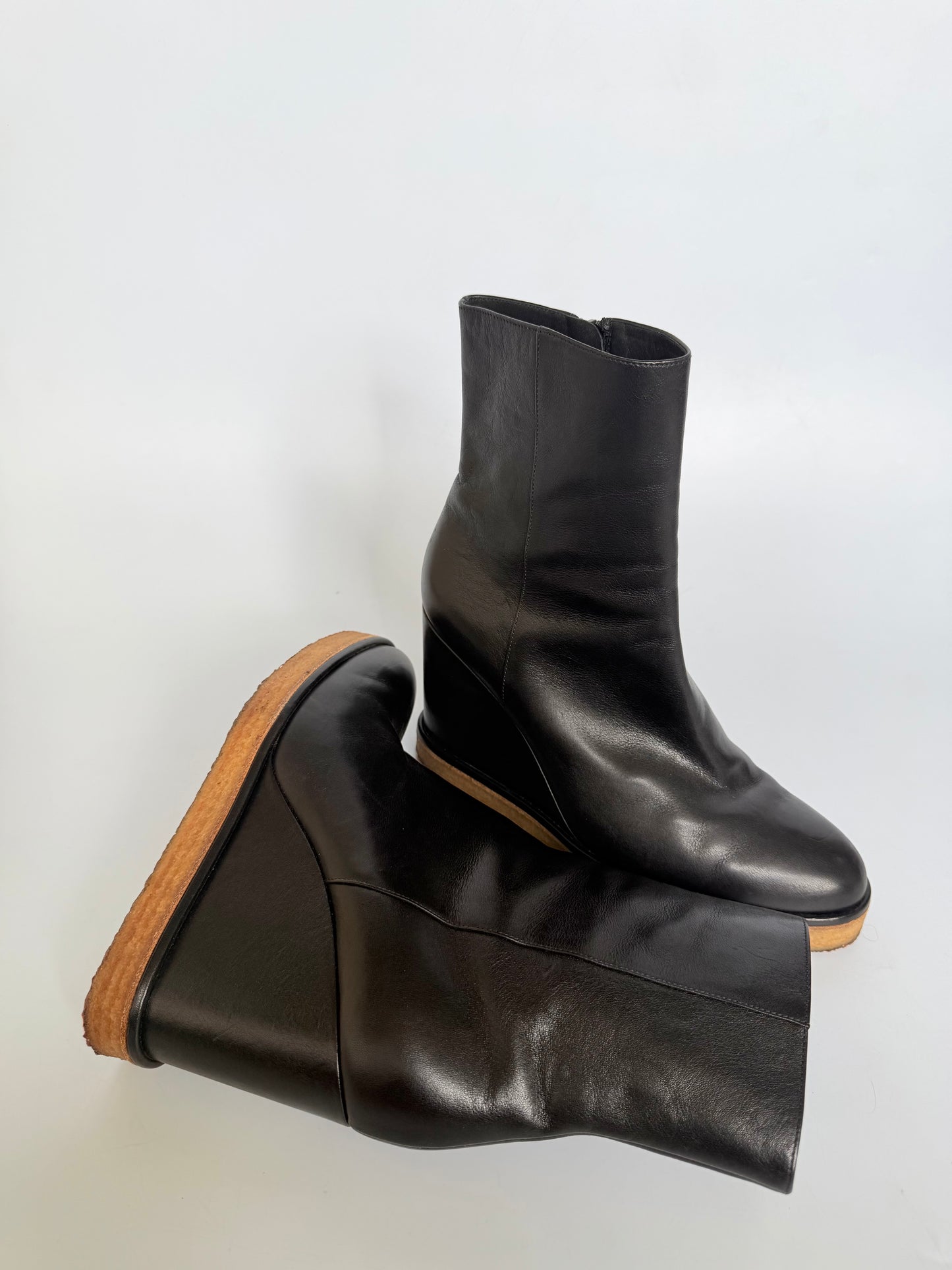 Celine Manon Wedge Ankle Boots