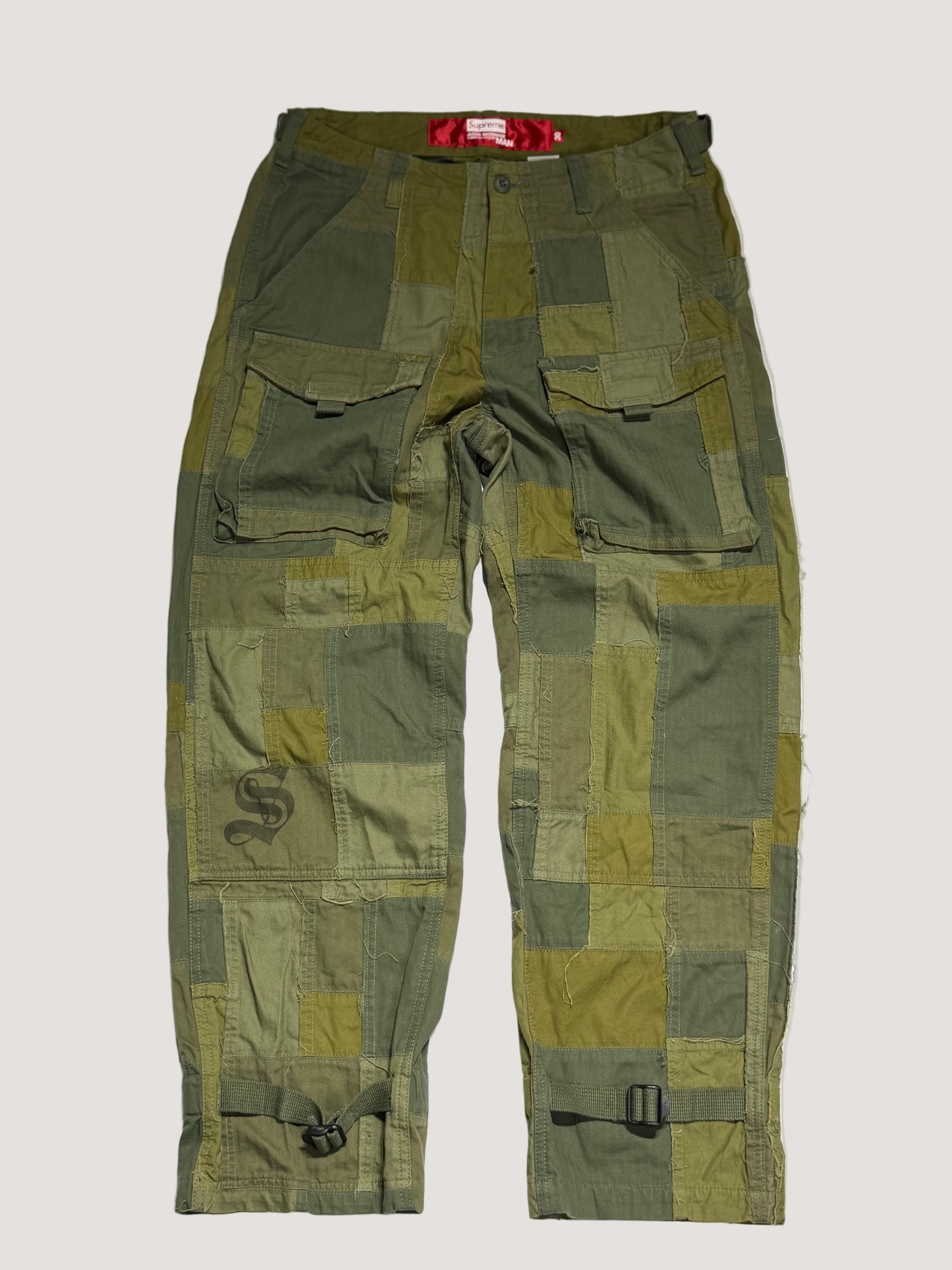 Supreme x Junya Watanabe x Comme des Garçons Patchwork Cargo Pants