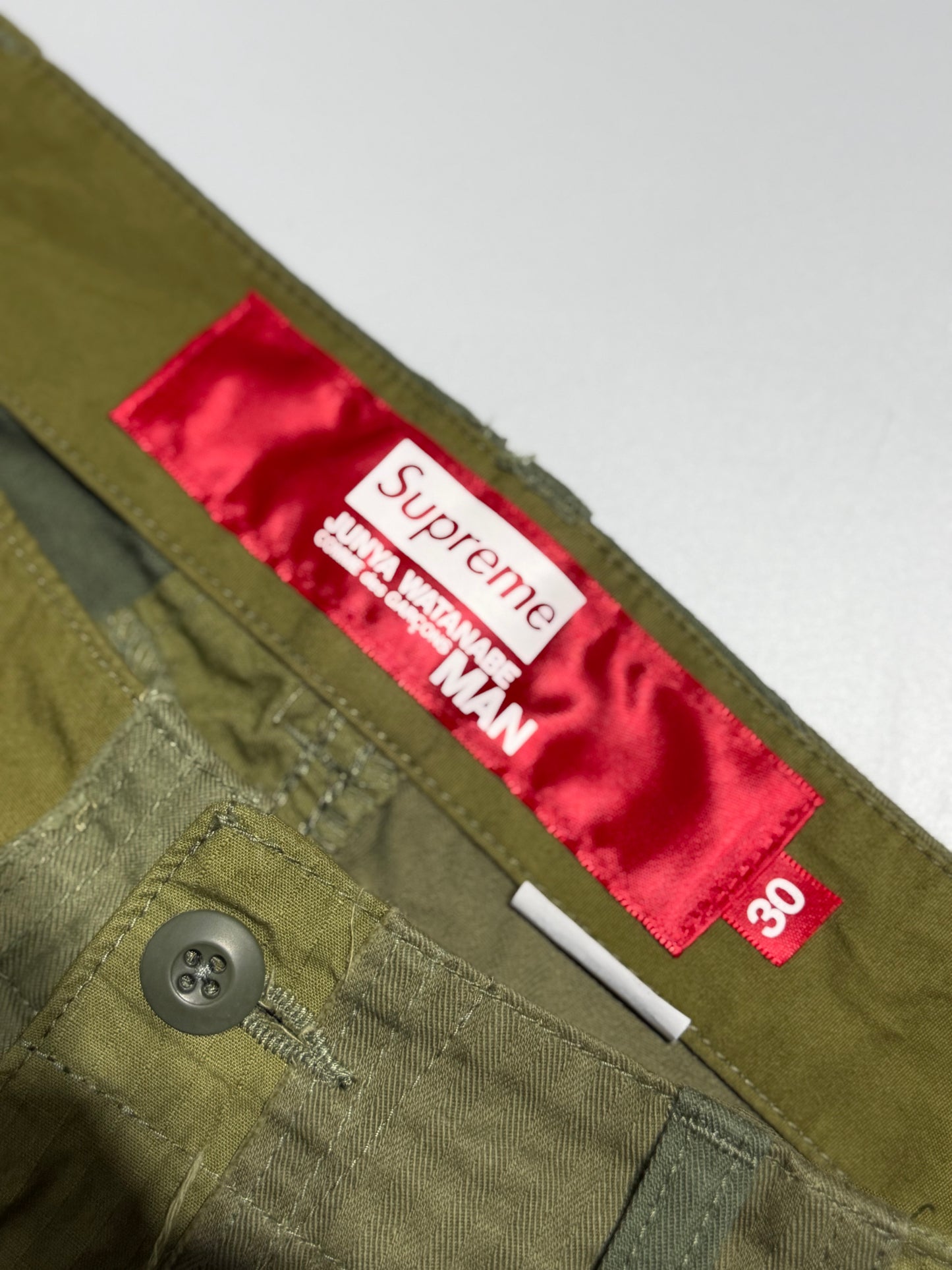 Supreme x Junya Watanabe x Comme des Garçons Patchwork Cargo Pants