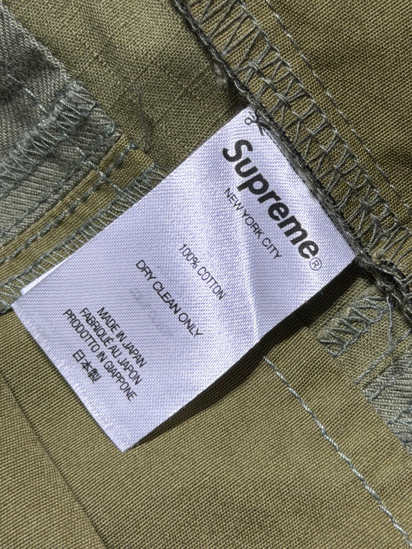 Supreme x Junya Watanabe x Comme des Garçons Patchwork Cargo Pants