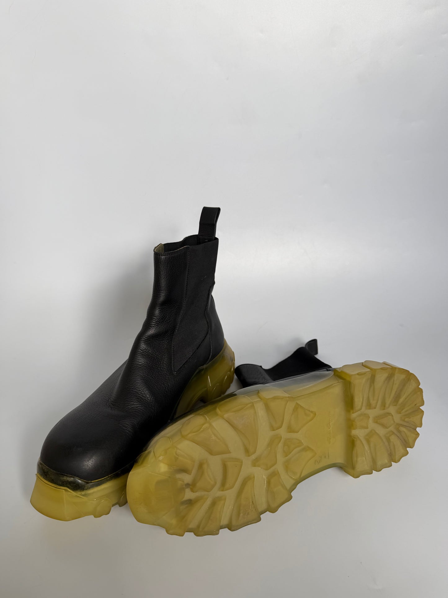 Rick Owens Beatle Bozo Tractor Boots