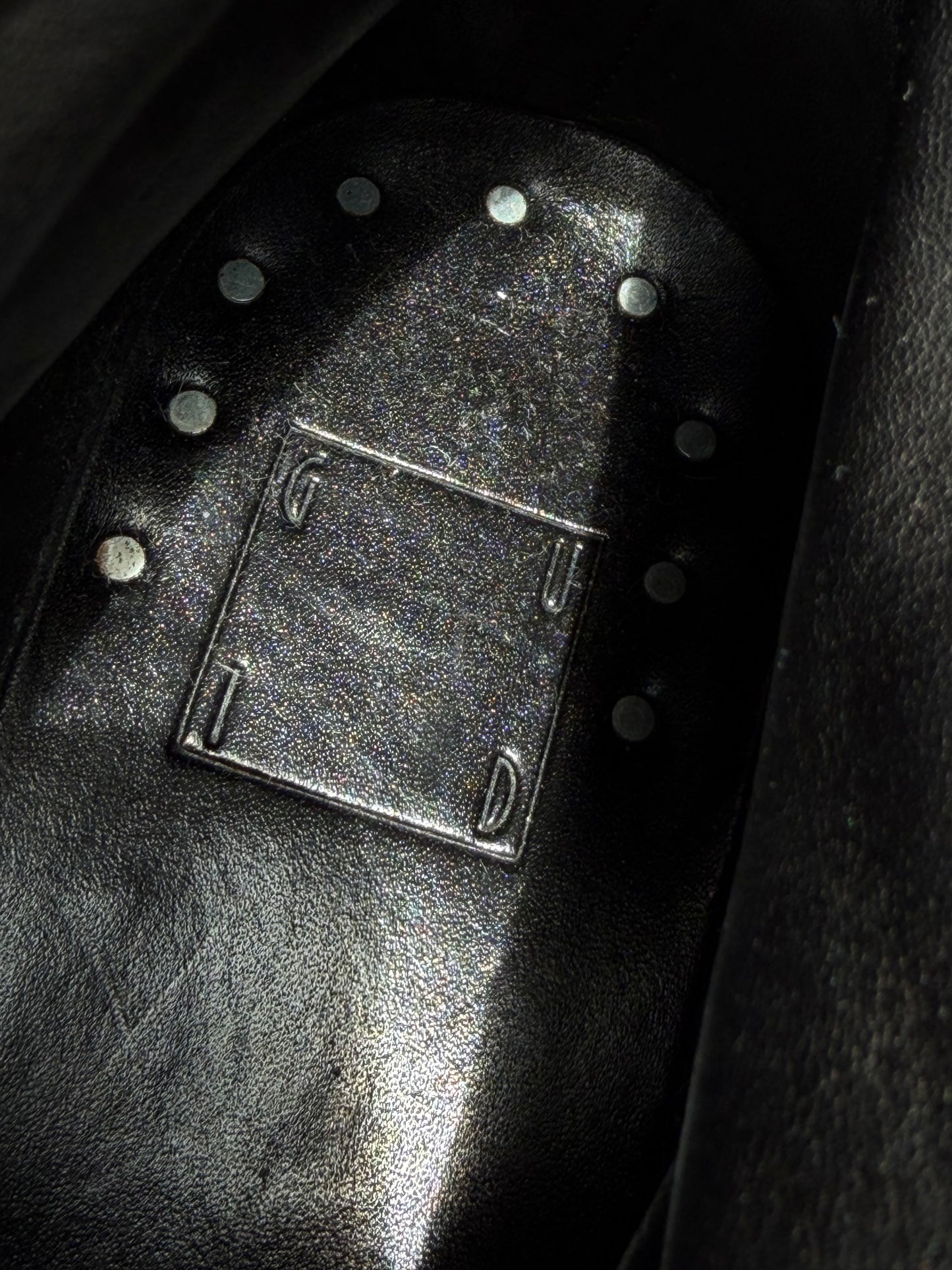 Guidi 310 Black Leather Zip-Front Ankle Boots