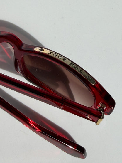 Chrome Hearts Red Lowrider Sunglasses