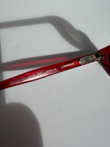 Chrome Hearts Red Lowrider Sunglasses