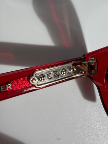 Chrome Hearts Red Lowrider Sunglasses