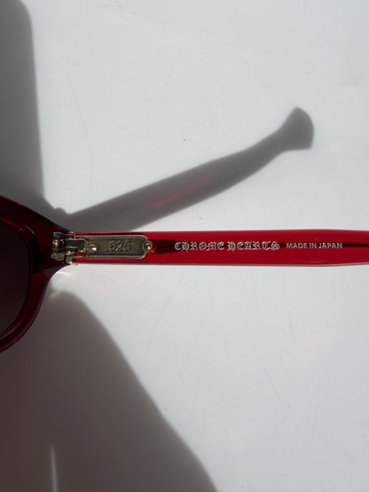Chrome Hearts Red Lowrider Sunglasses