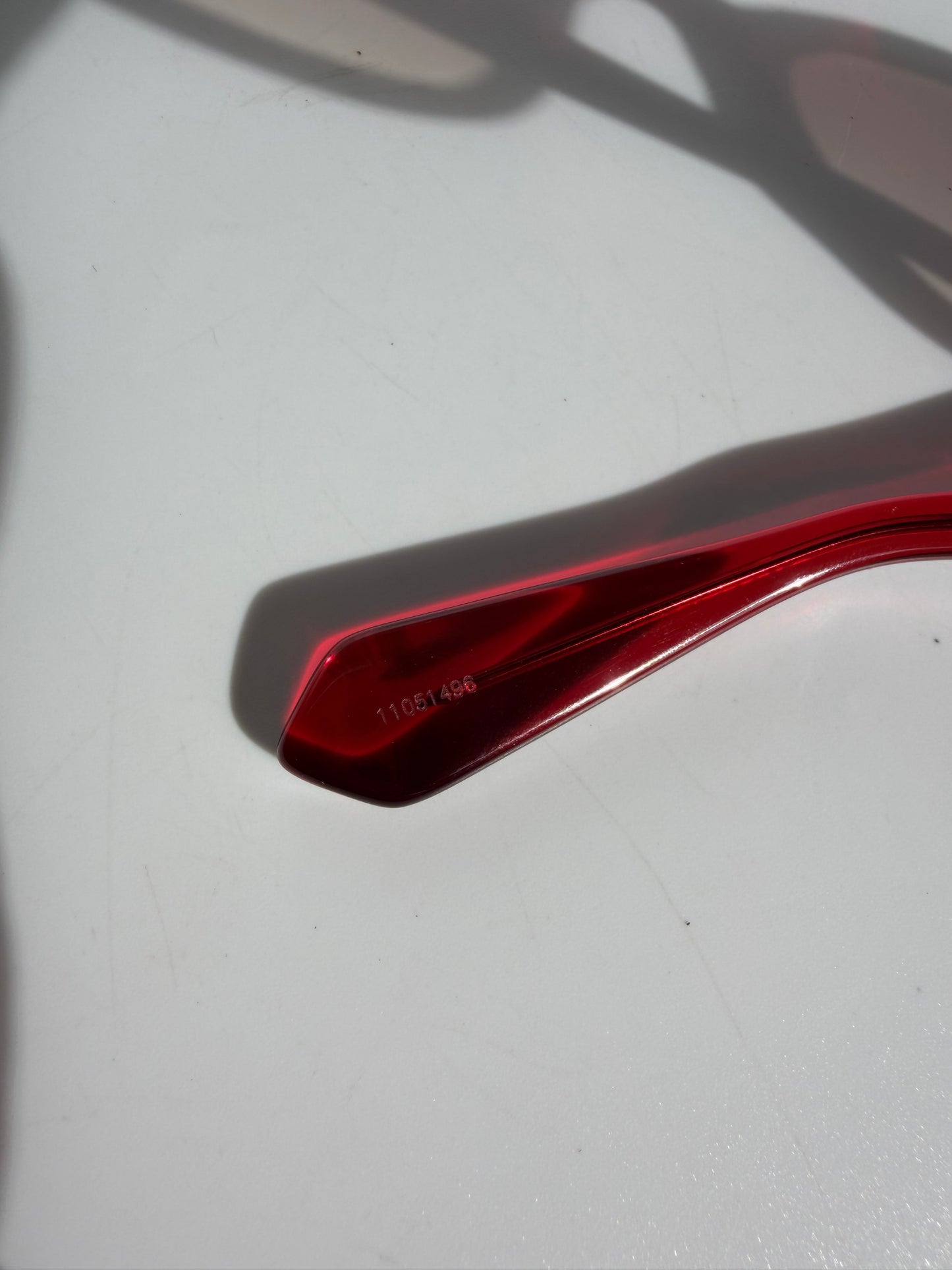 Chrome Hearts Red Lowrider Sunglasses