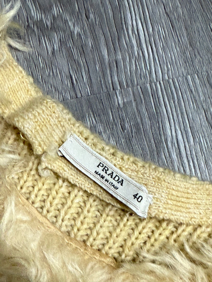 Prada Runway SS07 Fur Blended Elastane Vest