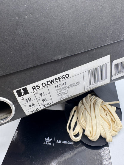 Adidas x Raf Simons Ozweego Mirrored Cream White Sneakers