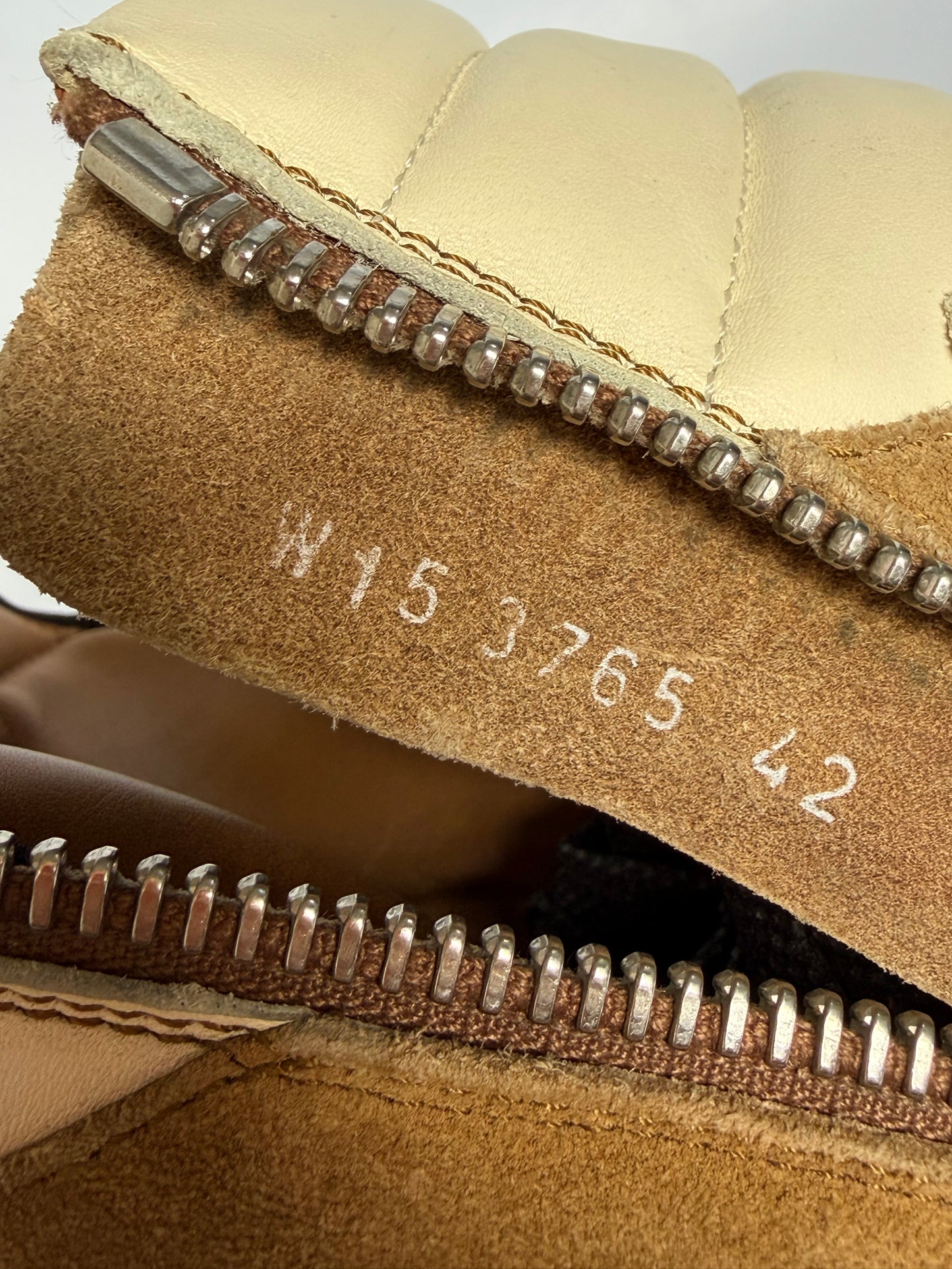 Rick Owens Brown Suede Geobasket Sneakers