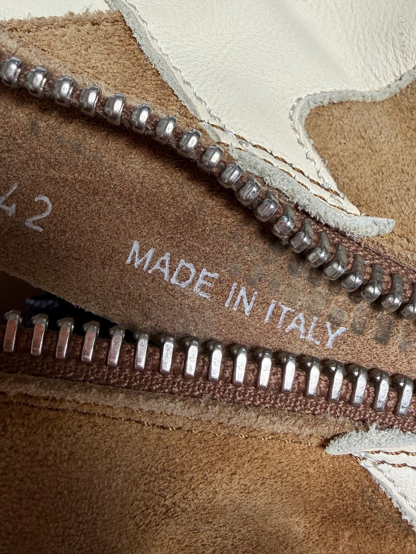 Rick Owens Brown Suede Geobasket Sneakers
