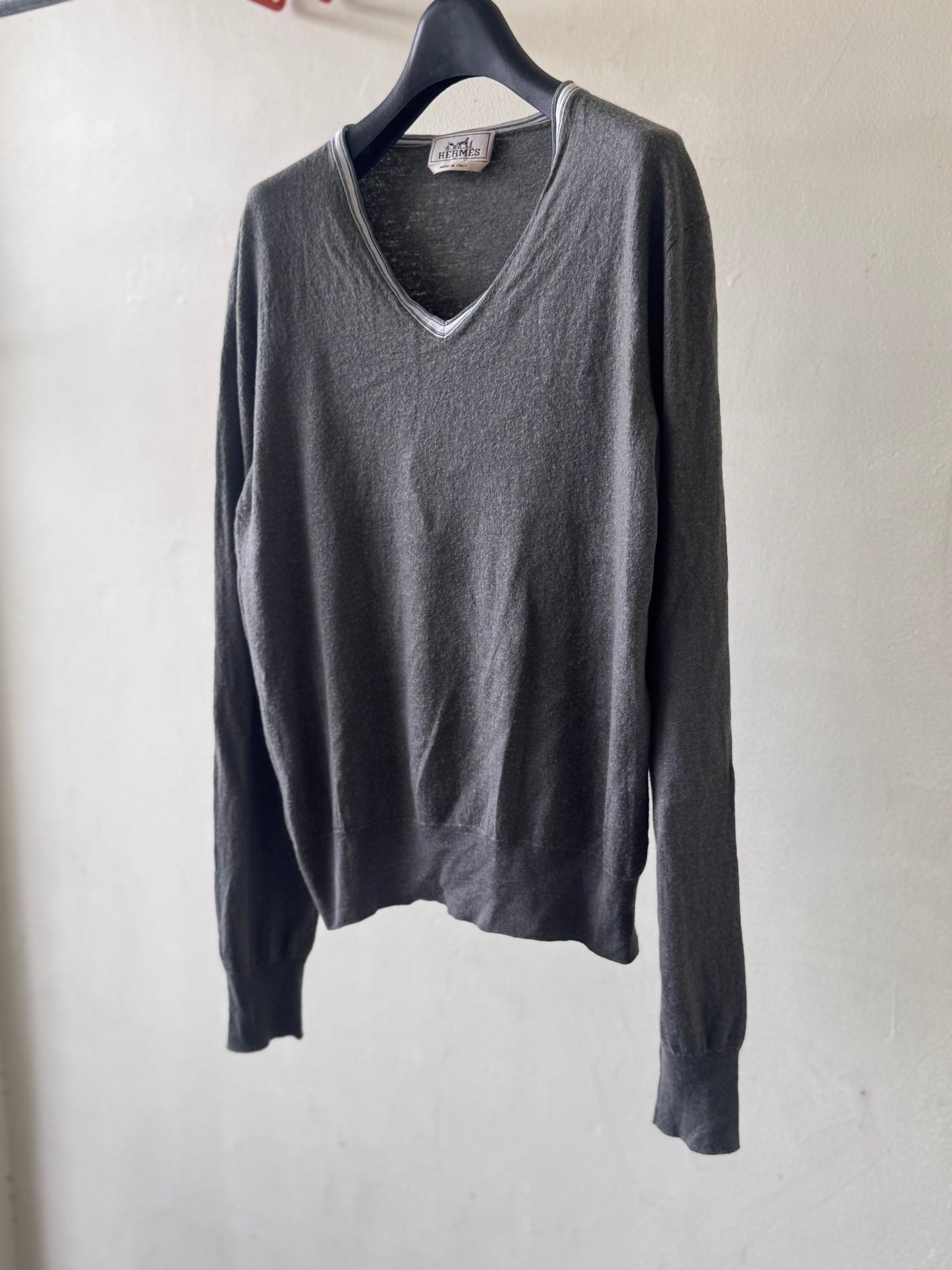 Hermes V-Neck Sweater