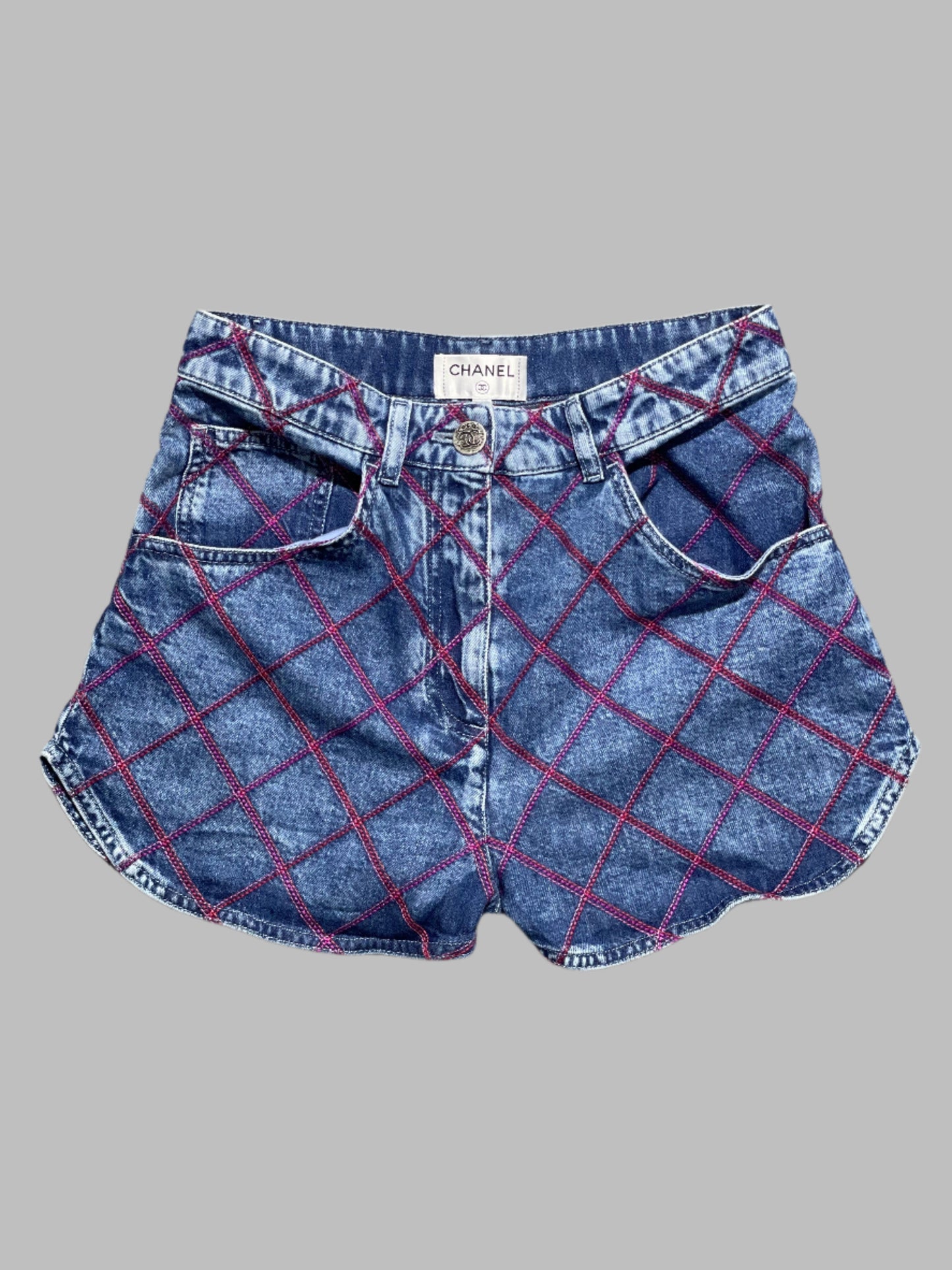 Chanel 22M Coco Beach Denim Short