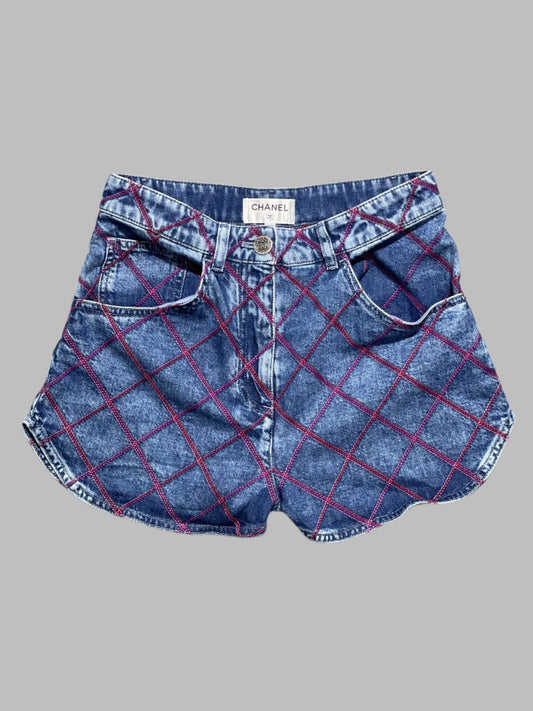 Chanel 22M Coco Beach Denim Short