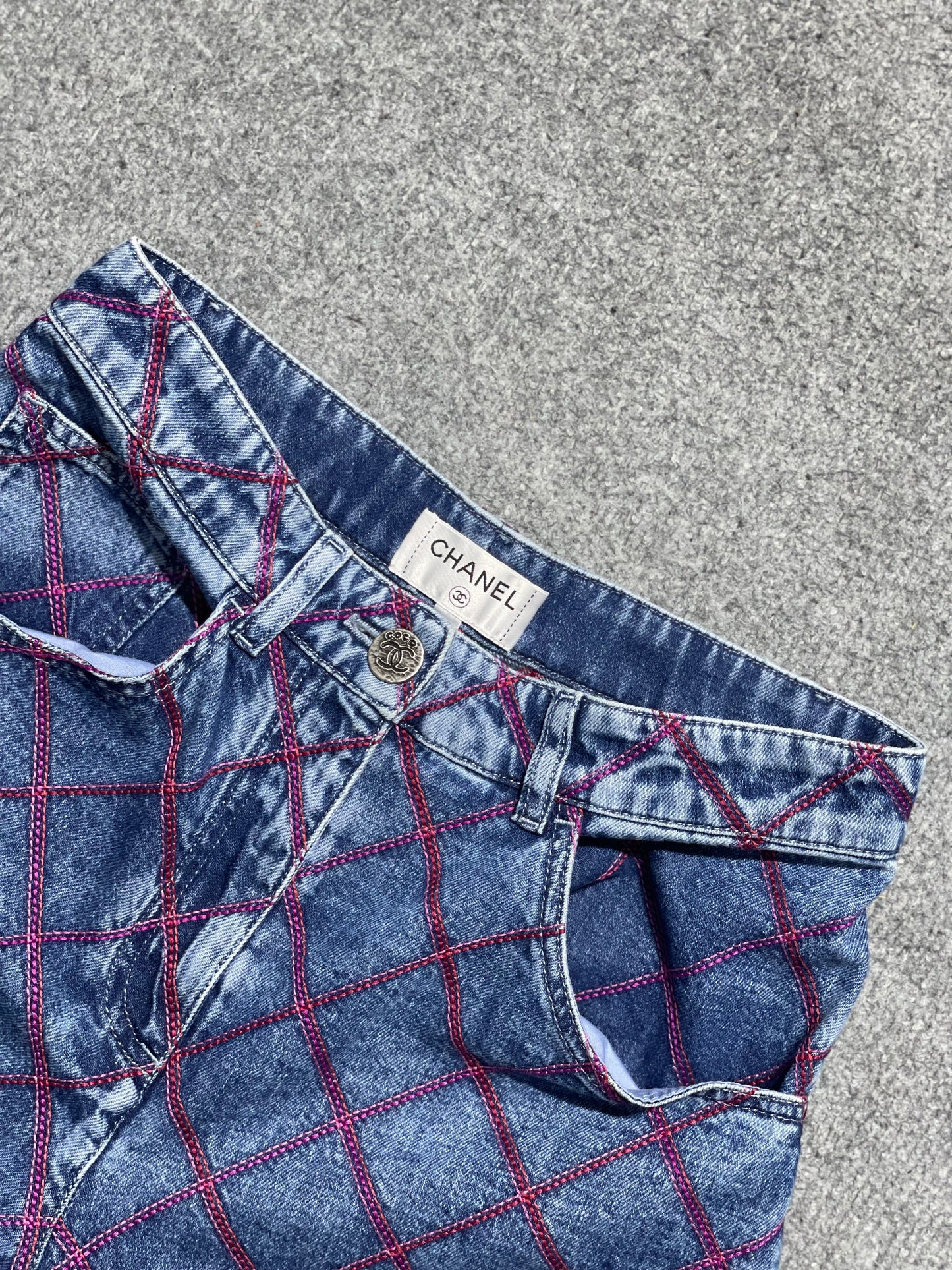 Chanel 22M Coco Beach Denim Short
