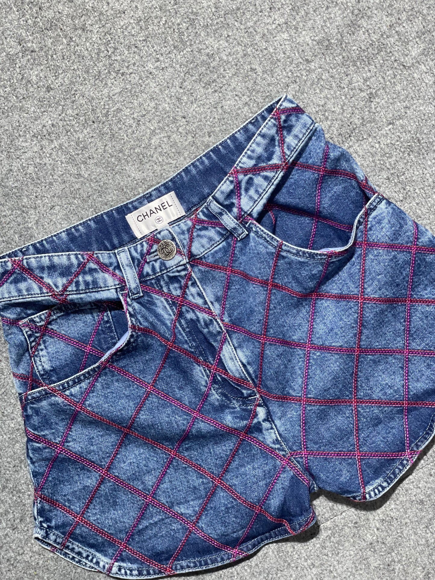 Chanel 22M Coco Beach Denim Short