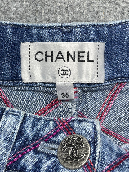 Chanel 22M Coco Beach Denim Short