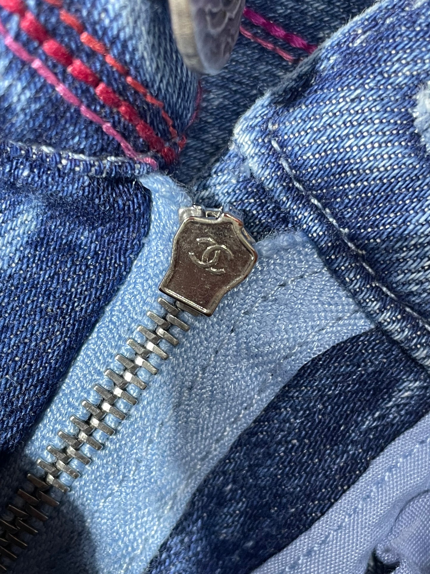 Chanel 22M Coco Beach Denim Short