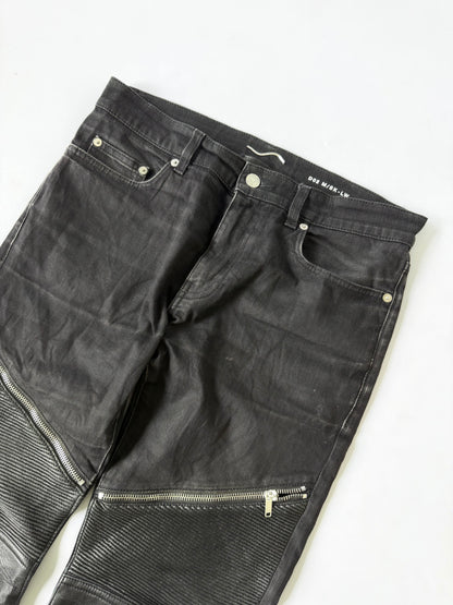 Saint Laurent by Hedi Slimane S/S16 Biker Denim Pants