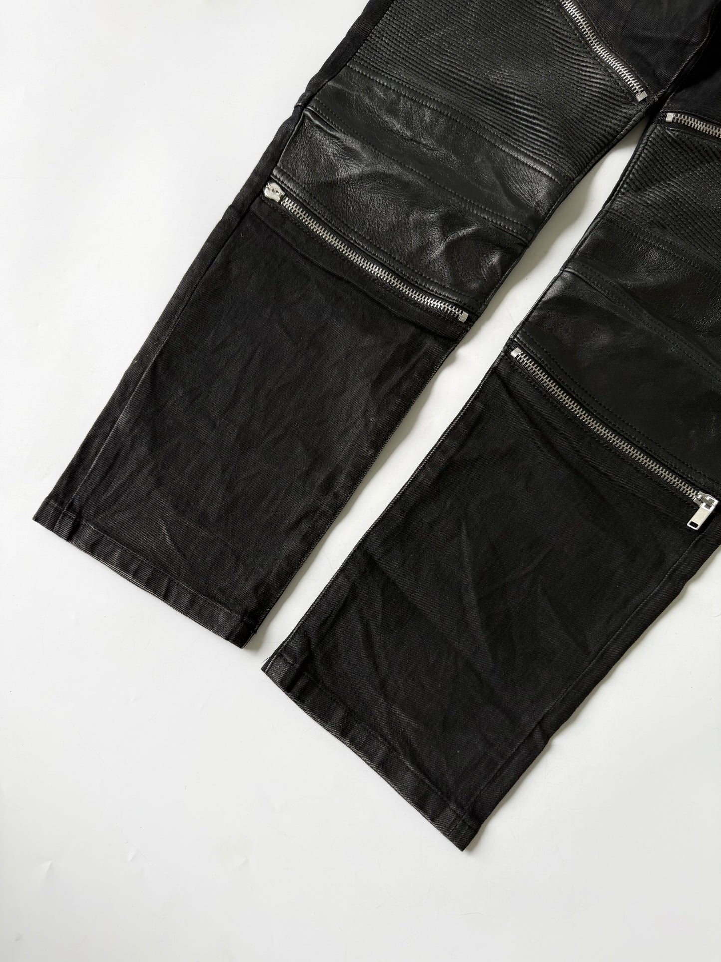Saint Laurent by Hedi Slimane S/S16 Biker Denim Pants