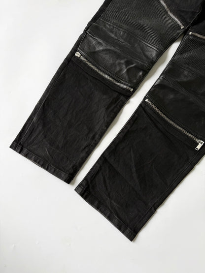 Saint Laurent by Hedi Slimane S/S16 Biker Denim Pants
