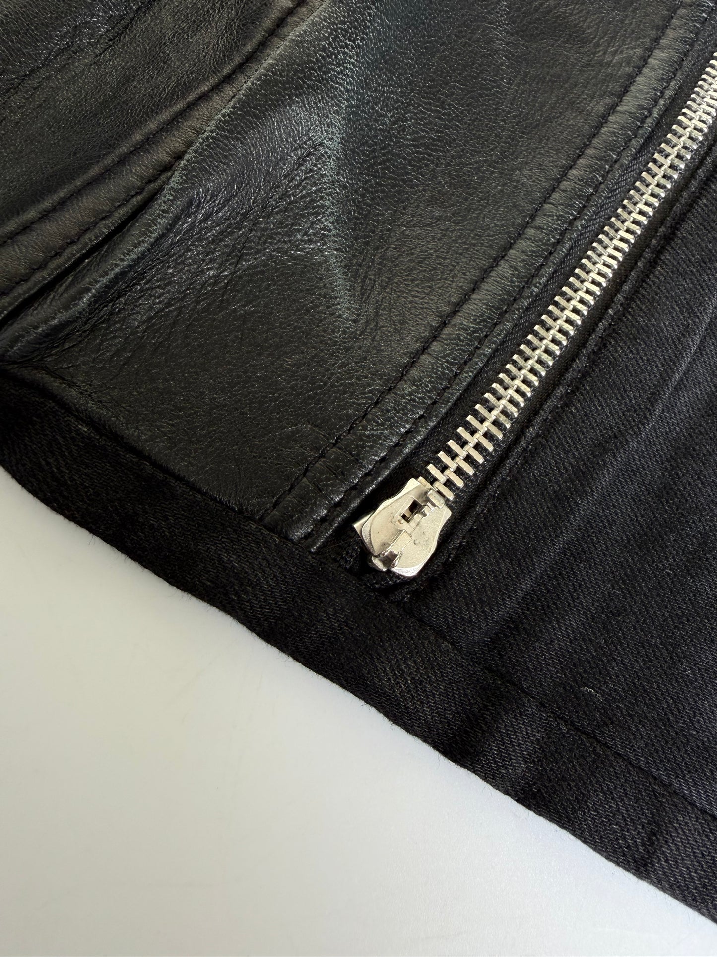 Saint Laurent by Hedi Slimane S/S16 Biker Denim Pants