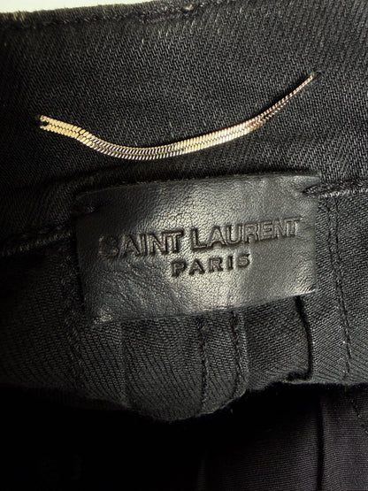 Saint Laurent by Hedi Slimane S/S16 Biker Denim Pants