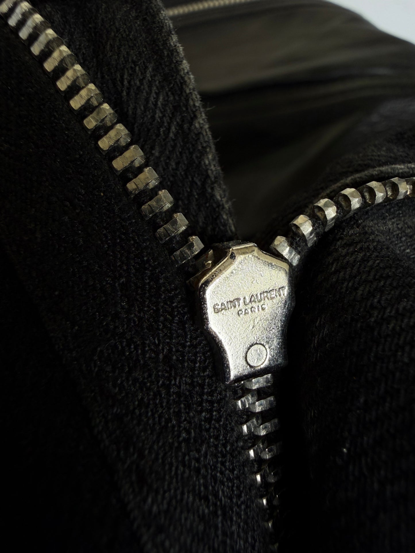 Saint Laurent by Hedi Slimane S/S16 Biker Denim Pants