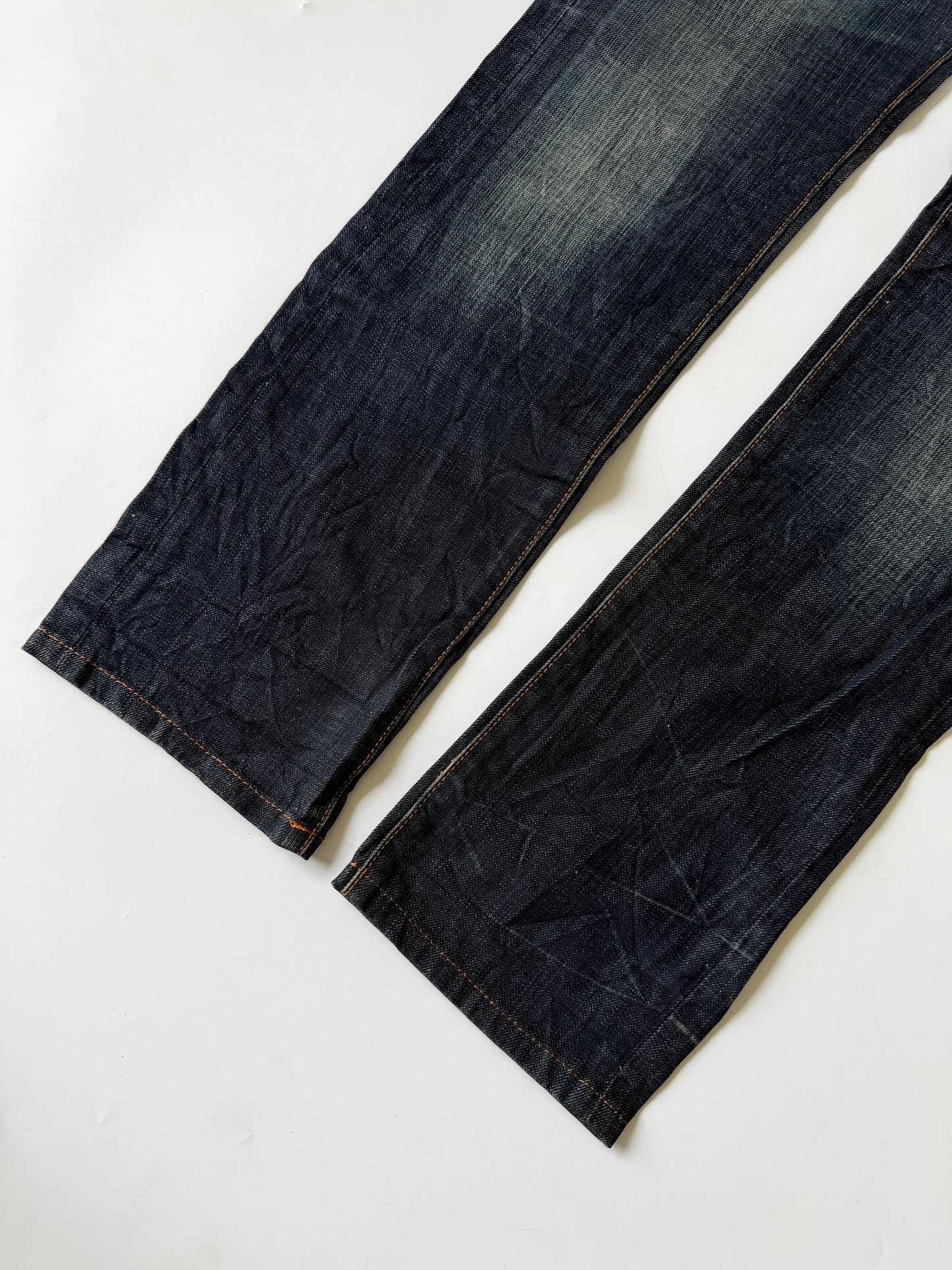 Dior Homme Black Washed Denim Pants