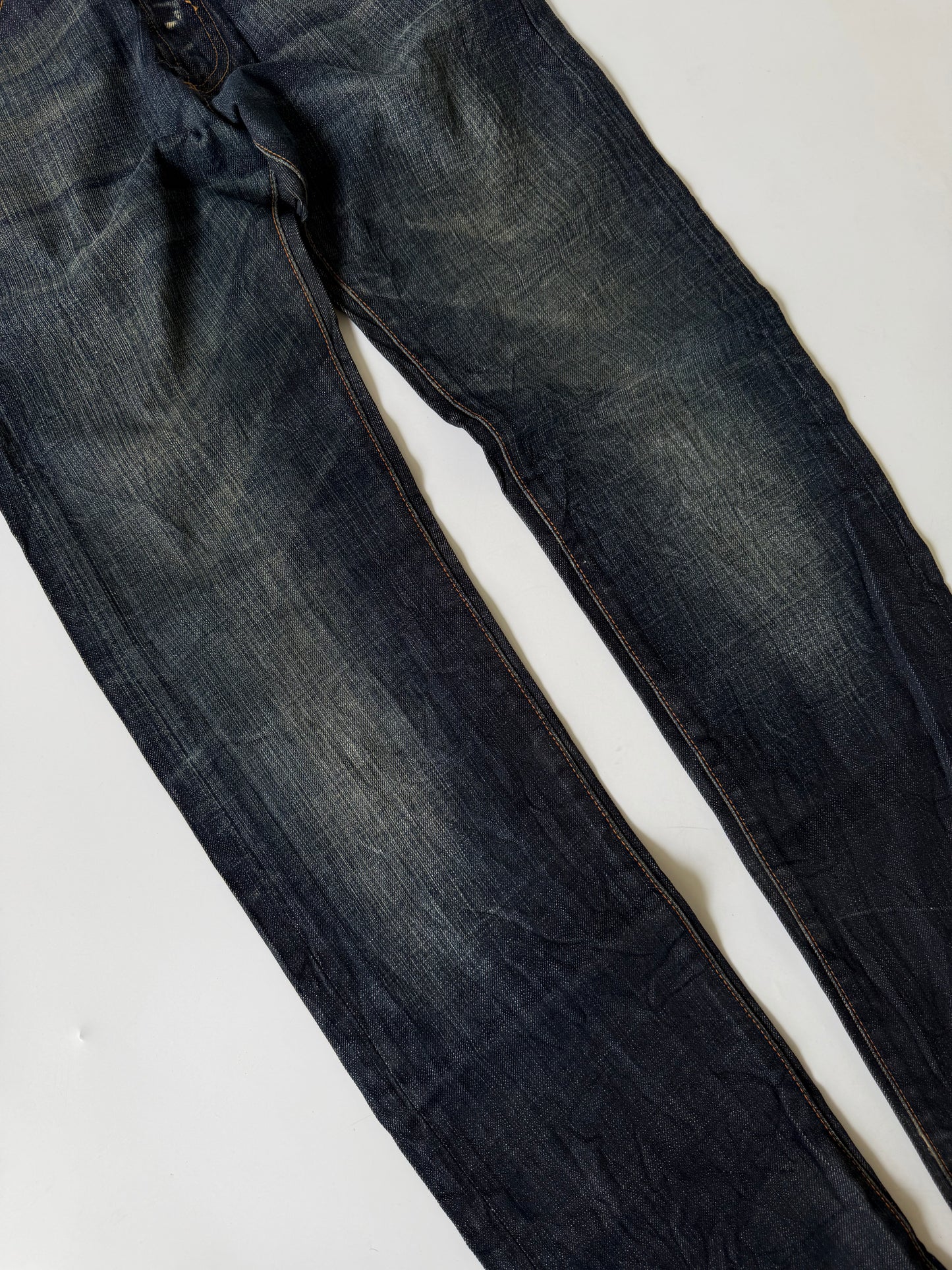 Dior Homme Black Washed Denim Pants
