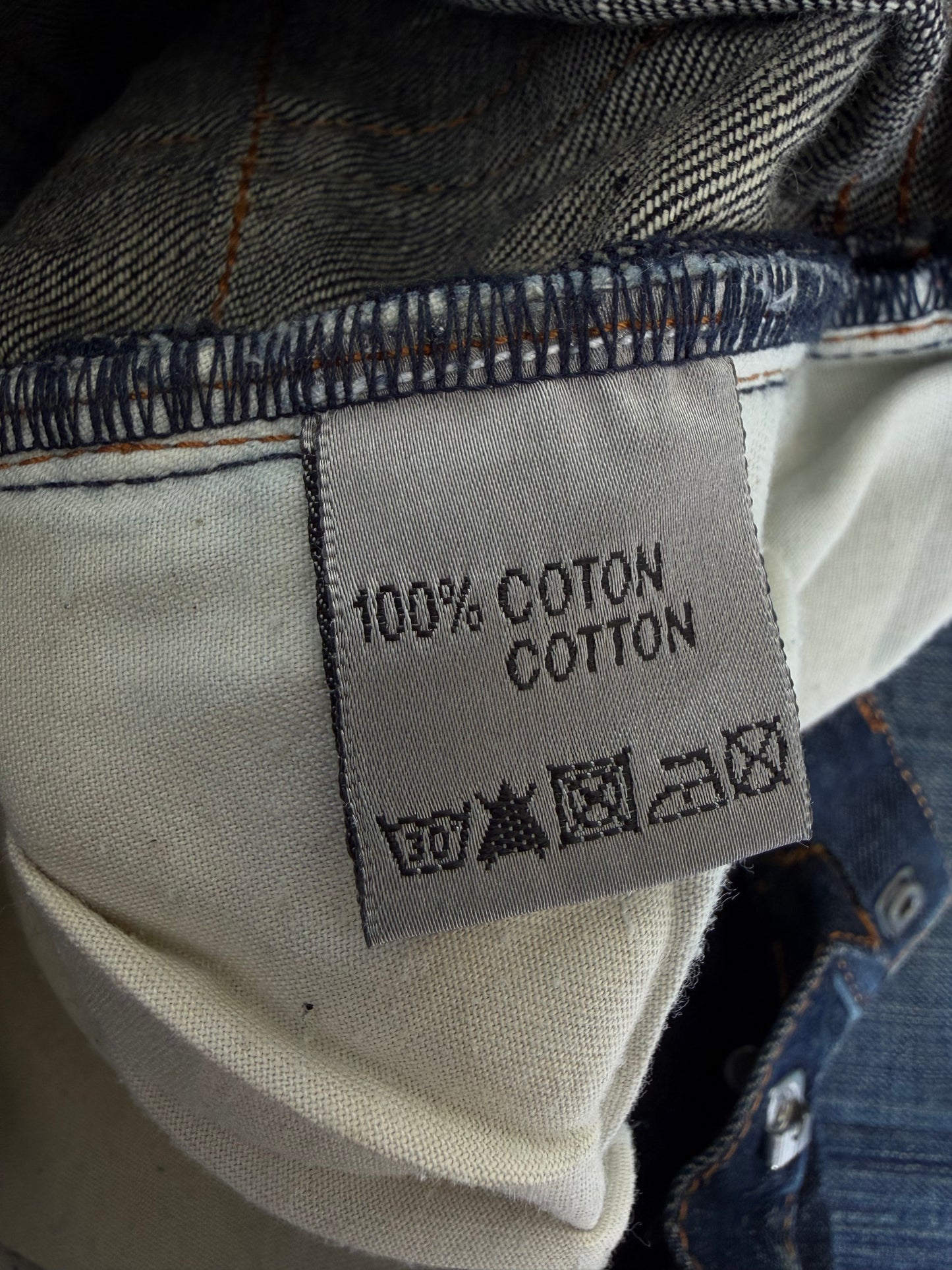 Dior Homme Black Washed Denim Pants