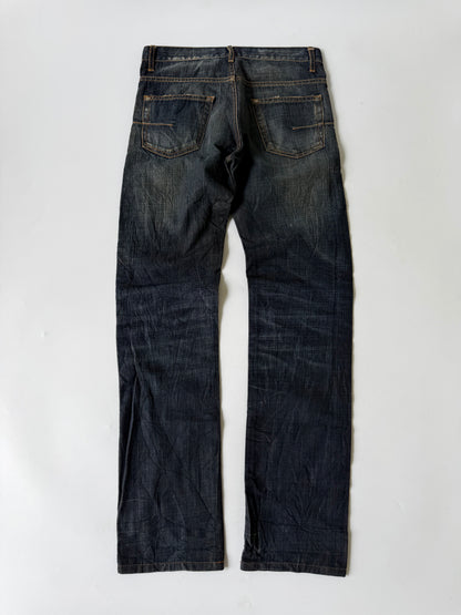 Dior Homme Black Washed Denim Pants