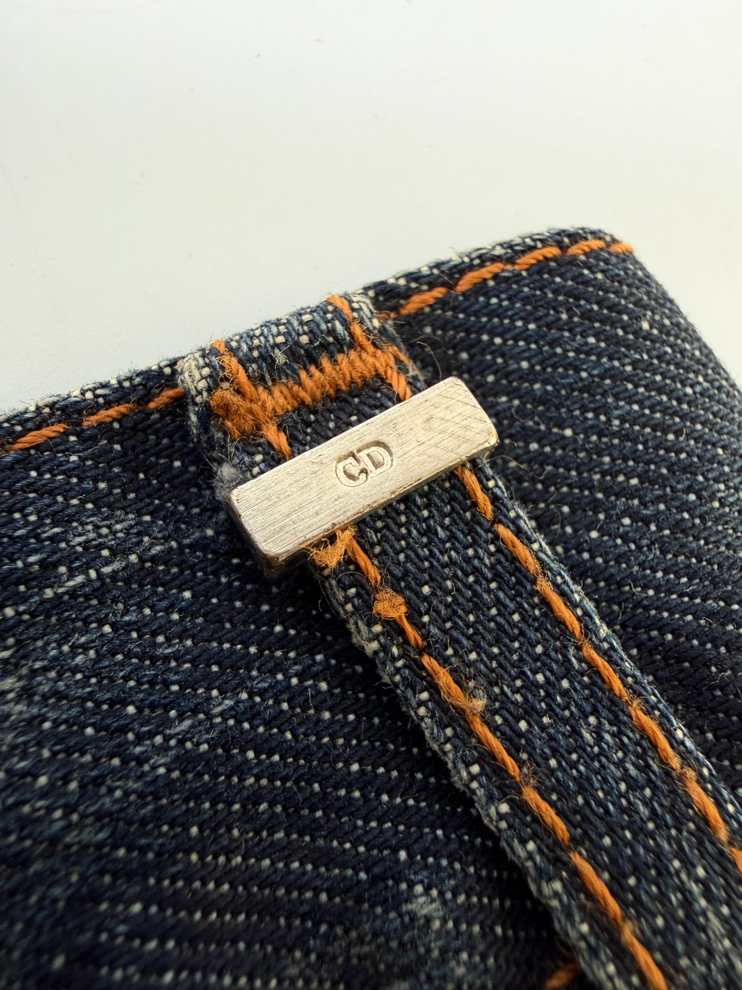 Dior Homme Black Washed Denim Pants