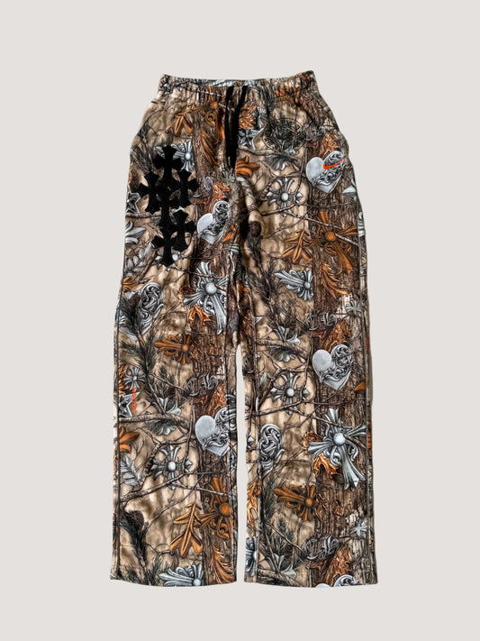 Chrome Hearts Friends & Family Nocta Cross Patch Work Sweatpants