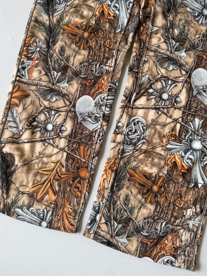 Chrome Hearts Friends & Family Nocta Cross Patch Work Sweatpants