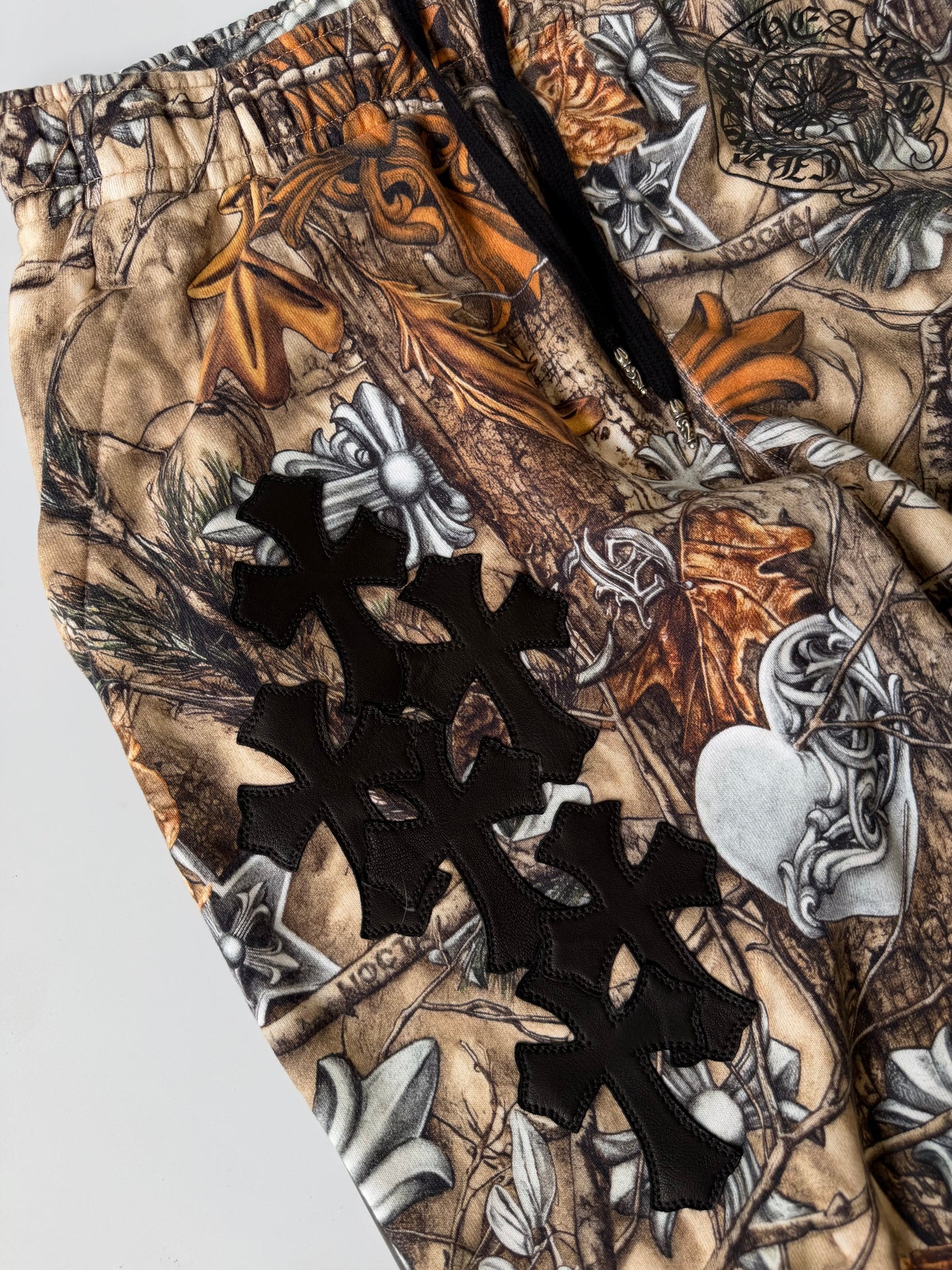 Chrome Hearts Friends & Family Nocta Cross Patch Work Sweatpants