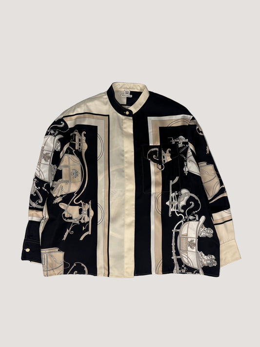 Hermès Twillaine Silk Shirt