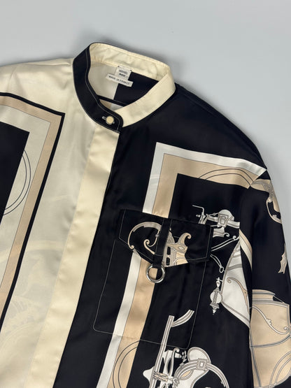 Hermès Twillaine Silk Shirt